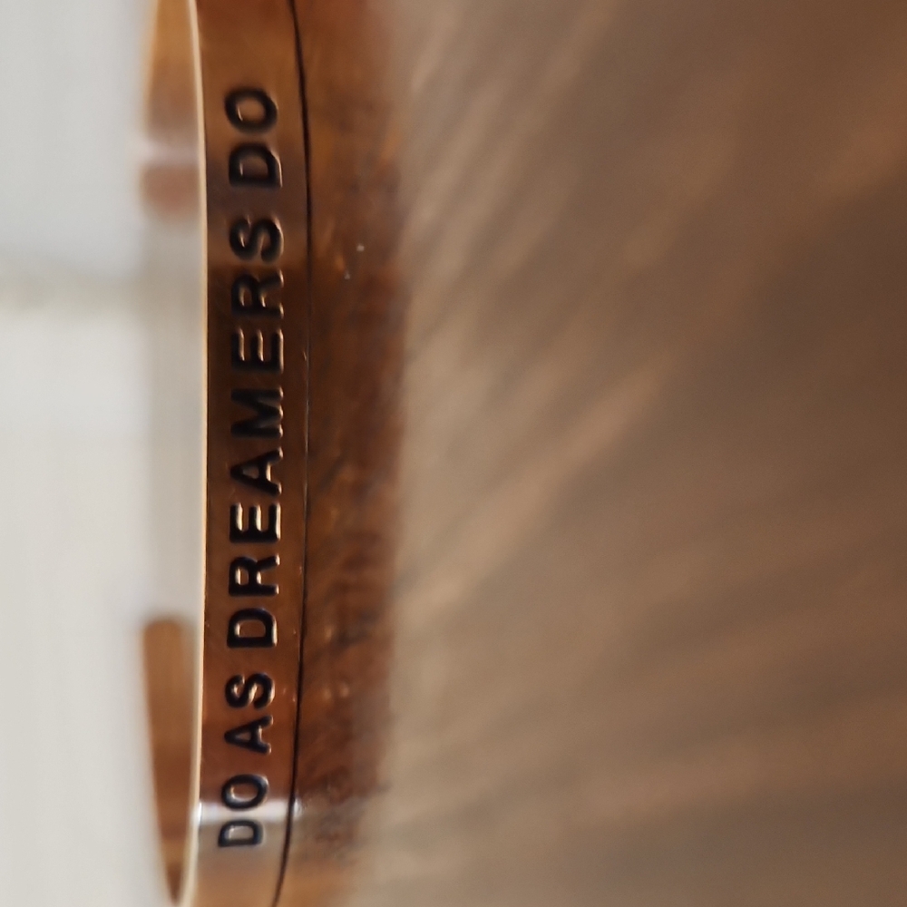 Mens Motivational Rose Gold Bracelet - "Do As Dreamers Do"